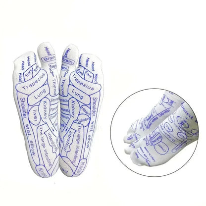 Massage Relieve Tired Feet Socks Acupressure Foot Massager Reflexology Socks Foot Point Sock Foot Point Tool Physiotherapy Sock EHAD +