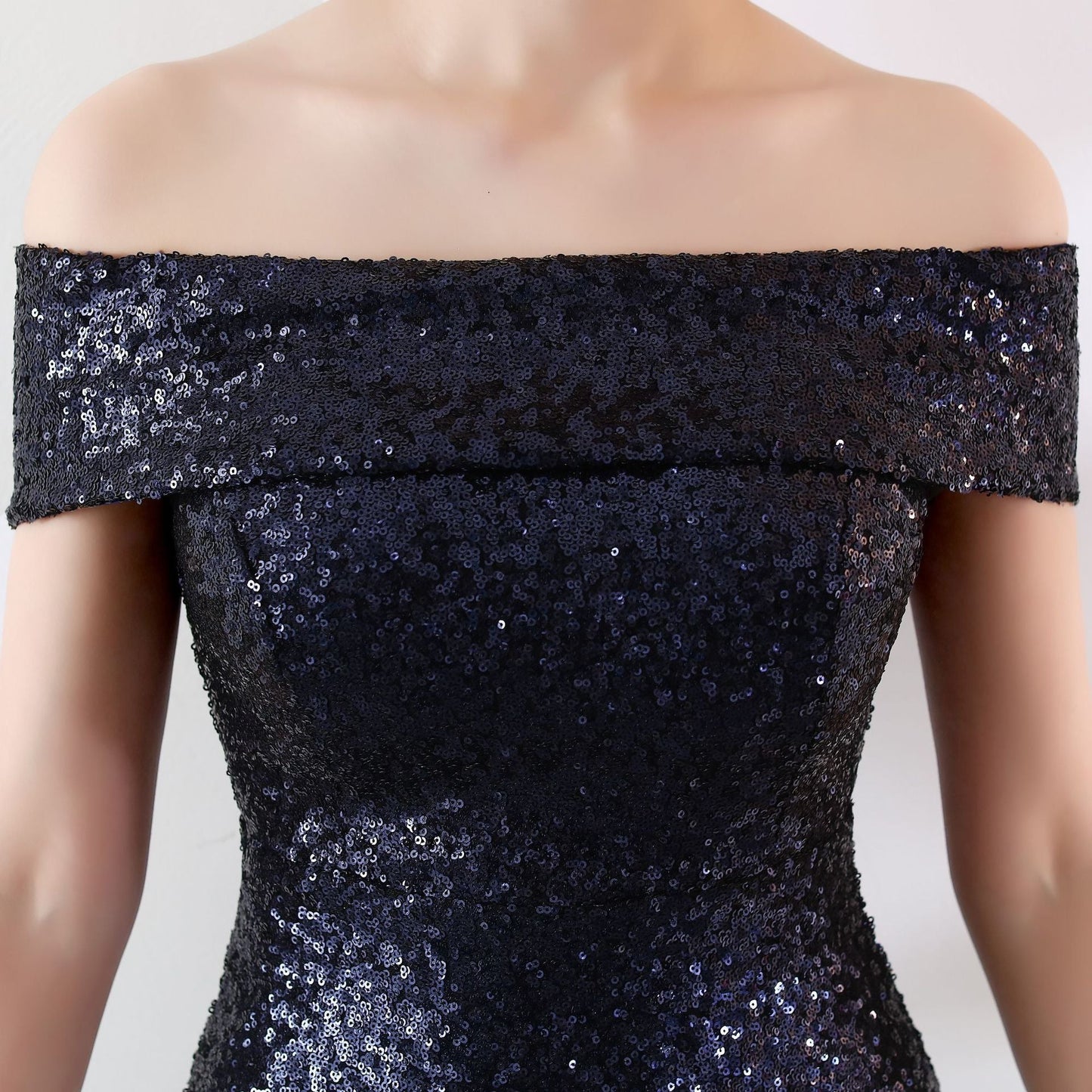 Birthday Party Dress Slimming Host Long Dress EHAD +