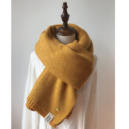 Shawl Accessories Cashmere Scarf Women Scarfs Winter EHAD +