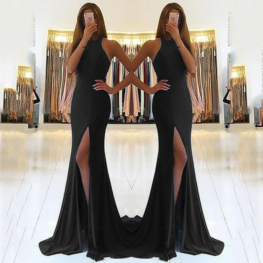 Long Ladies' Dresses Evening Dresses EHAD +