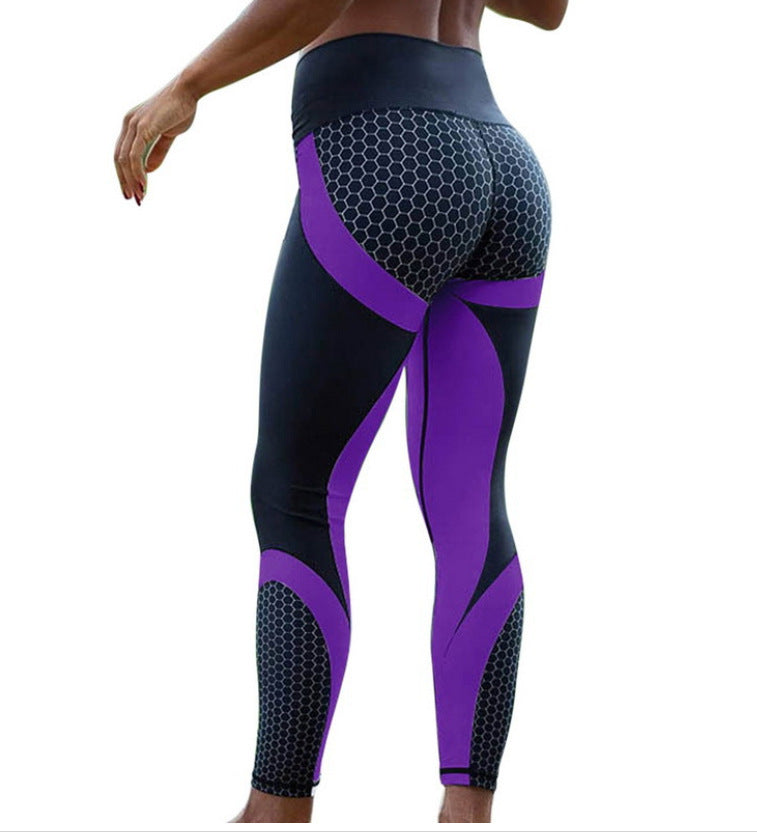 Yoga Fitness Leggings Women Pants Fitness Slim Tights Gym Running Sports Clothing EHAD +
