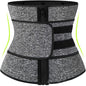 Tummy Sweat Shapewear Bodysuits Women Waist Trainer Slimming 2-3 Belts Workout Shaper Corset EHAD +
