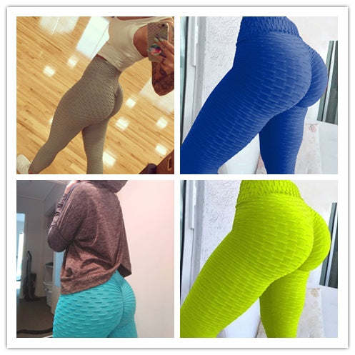 Booty Lifting Anti Cellulite Scrunch Leggings Without Pocket EHAD +