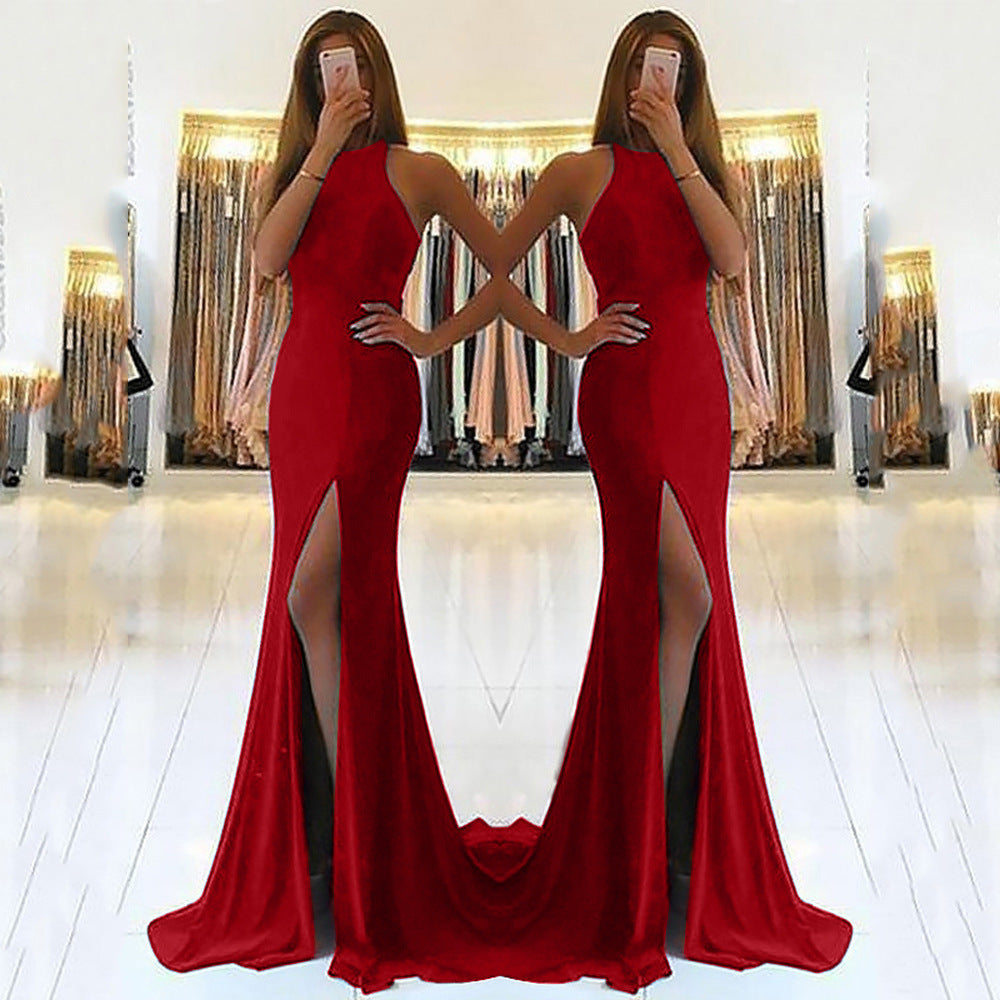 Long Ladies' Dresses Evening Dresses EHAD +