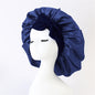 New Silk Bonnet For Sleeping Women Satin Bonnet Hair Bonnet Night Sleep Cap Scarf Wrap For Curly Hair With Tie Band For Curly Hair EHAD +