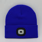 LED Knit Hat Button Cell Type Knitted Hat With Light Glowing EHAD +