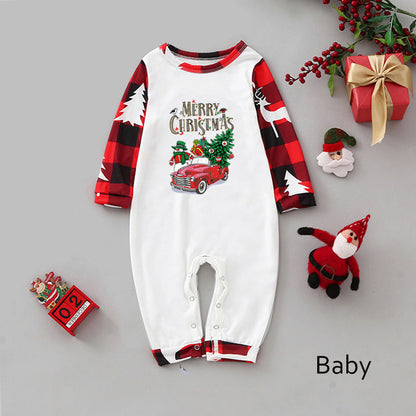 Parent Child Home Clothes Christmas Home Clothes EHAD +