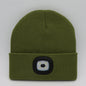 LED Knit Hat Button Cell Type Knitted Hat With Light Glowing EHAD +