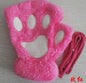 Winter Lovely Half Cover Paw Bear Cat Claw Gloves Short Finger EHAD +