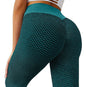 Plaid Leggings Fitness Yoga Pants Women's Seamless High Waist Breathable Gym Leggings EHAD +