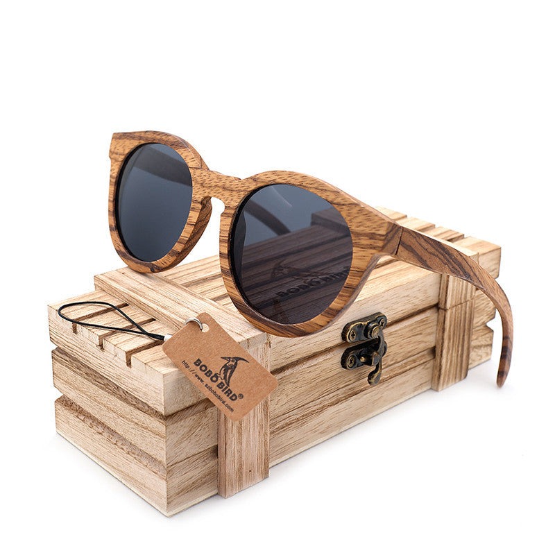 Wooden eco-friendly men's sunglasses EHAD +