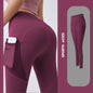 Yoga Pants Women With Pocket Leggings Sport Girl Gym Leggings Women Tummy Control Jogging Tights Female Fitness Pants EHAD +