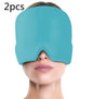 Ice Compress Headache Eye Mask Hat Relief For Migraines, Stress, And Tension Massage Tool EHAD +