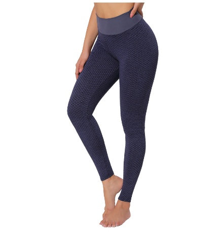 Plaid Leggings Fitness Yoga Pants Women's Seamless High Waist Breathable Gym Leggings EHAD +