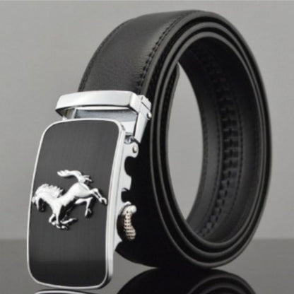 Men Automatic Buckle Leather Belts EHAD +