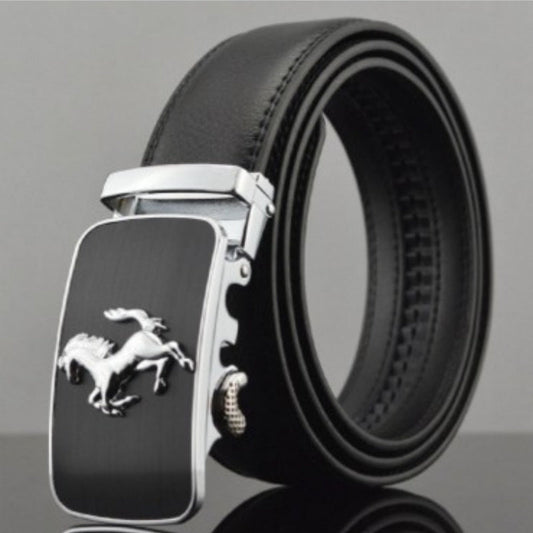 Men Automatic Buckle Leather Belts EHAD +