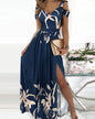 Long Floor Length Elegant Greek Style Pleated Dress EHAD +