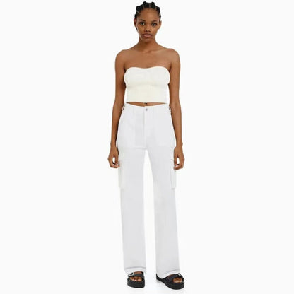 Women's Fashion Straight Jeans In Autumn EHAD +