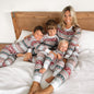 2024 Family Christmas Matching Pajamas Set Xmas Adult Kids Mother And Daughter Father Son Sleepwear Baby Family Look Outfits EHAD +