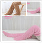 Over Knee High Fuzzy Long Socks Winter Warm Cold Leg Knee Joint Cold-proof Stockings Home Floor Sleeping Socks EHAD +