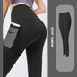 Yoga Pants Women With Pocket Leggings Sport Girl Gym Leggings Women Tummy Control Jogging Tights Female Fitness Pants EHAD +