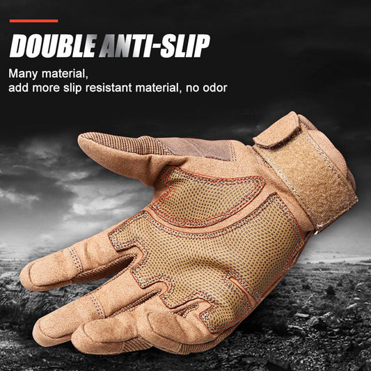 Tactical Gloves Army Military Men Gym Fitness Riding Half Finger Rubber Knuckle Protective Gear Male Tactical Gloves EHAD +