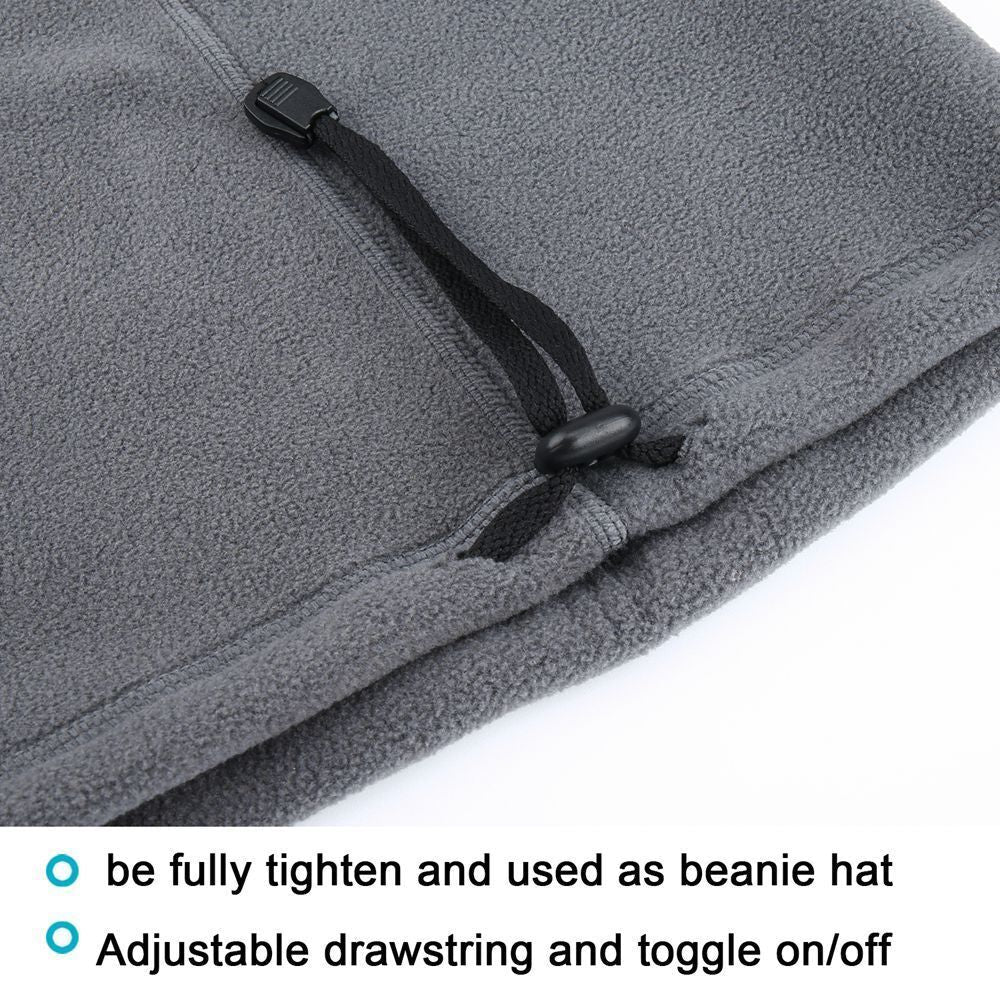 Winter Windproof Scarves Fleece Tube Scarf Mask Soft Half Face Cover SKi Snowboard Neck Warmer Gaiter Fashion Women Men Winter Fleece Face Mask Scarf Balaclava Neck Warmer EHAD +