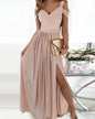 Long Floor Length Elegant Greek Style Pleated Dress EHAD +