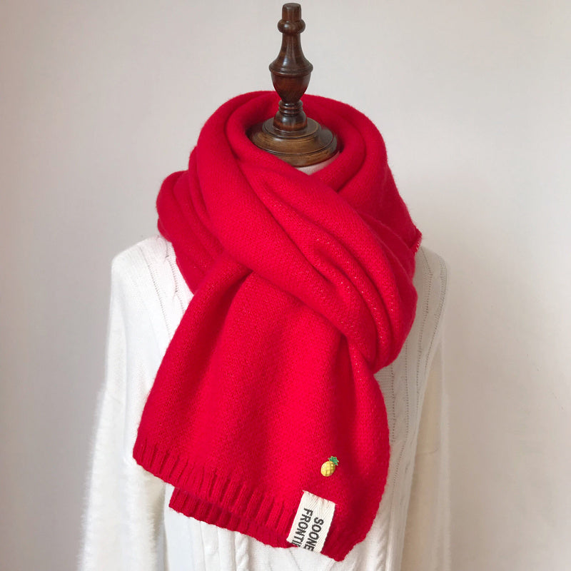 Shawl Accessories Cashmere Scarf Women Scarfs Winter EHAD +