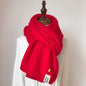 Shawl Accessories Cashmere Scarf Women Scarfs Winter EHAD +