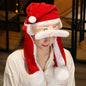 Novel Movable Christmas Hat Winter Cute Santa Claus Snowman Elk Hat EHAD +