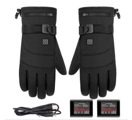Winter Electric Heated Gloves Motorcycle Touch Screen Gloves EHAD +
